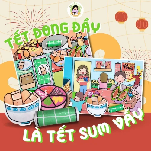 Cô Tiên Xanh Bữa Cơm Tết