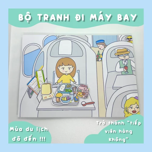 Cô Tiên Xanh - Đi Máy Bay