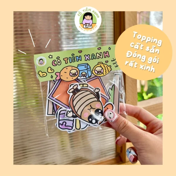 Nuôi Tiểu Cường - Tranh DIY đồ chơi giấy Cô Tiên Xanh