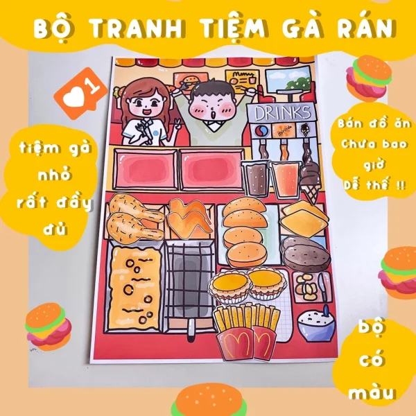 Cô Tiên Xanh Tiệm Gà Rán