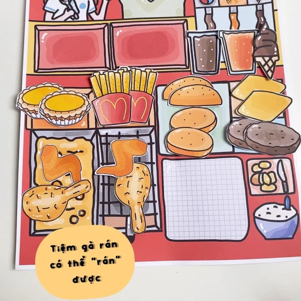 Cô Tiên Xanh Tiệm Gà Rán