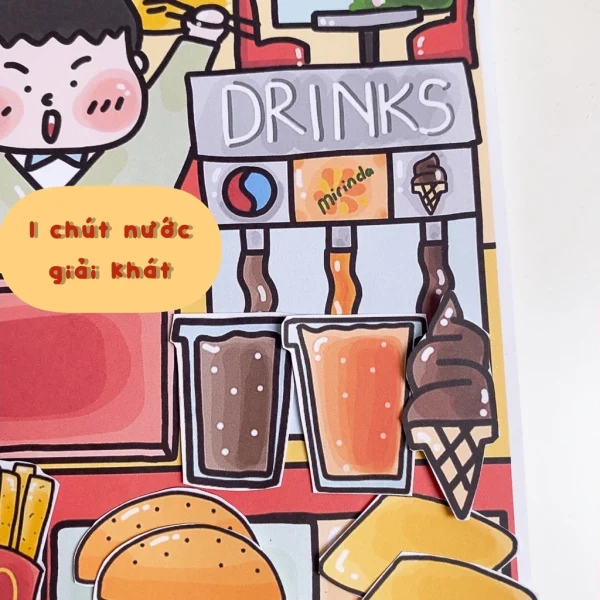 Cô Tiên Xanh Tiệm Gà Rán