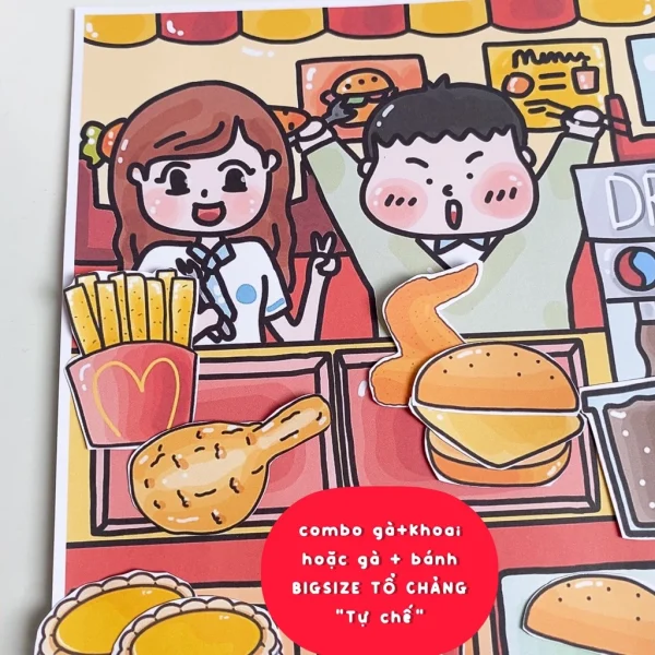 Cô Tiên Xanh Tiệm Gà Rán