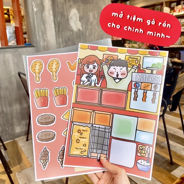 Cô Tiên Xanh Tiệm Gà Rán