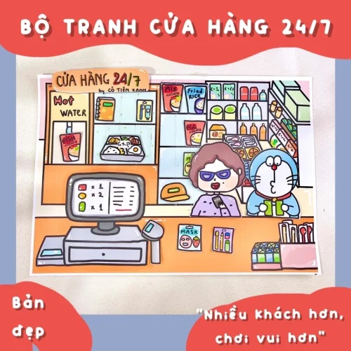 Cô Tiên Xanh Cửa Hàng Tiện Lợi 24/7